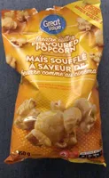 Maïs soufflé à saveur de beurre comme au cinéma