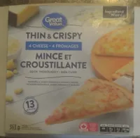 Thin & Crispy 4 Cheese Pizza
