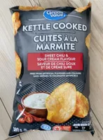 Kettle cooked sweet chilli and sour cream flavour potato chips