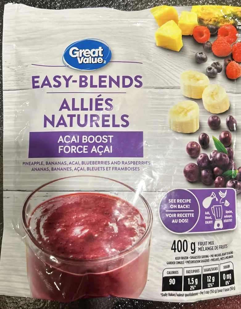 Fruit Mix: Easy-Blends - Acai Boost
