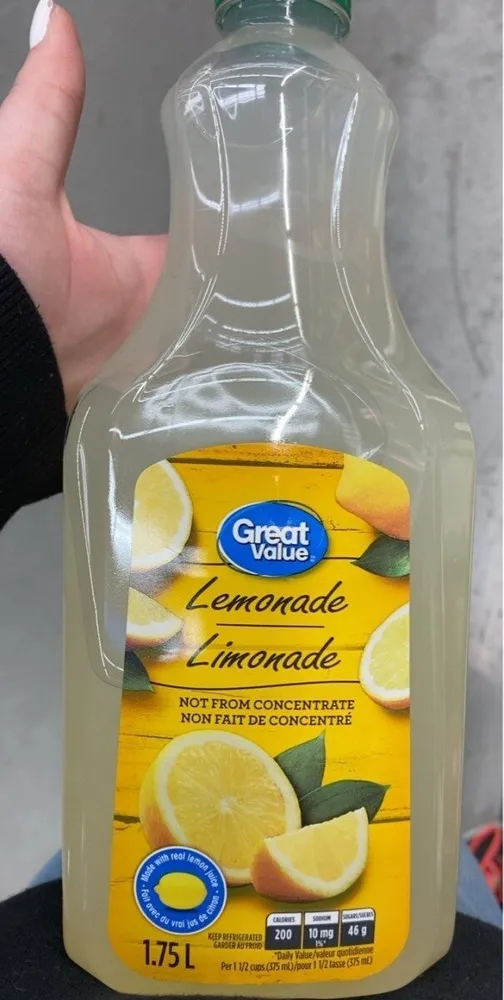 Great value limonade
