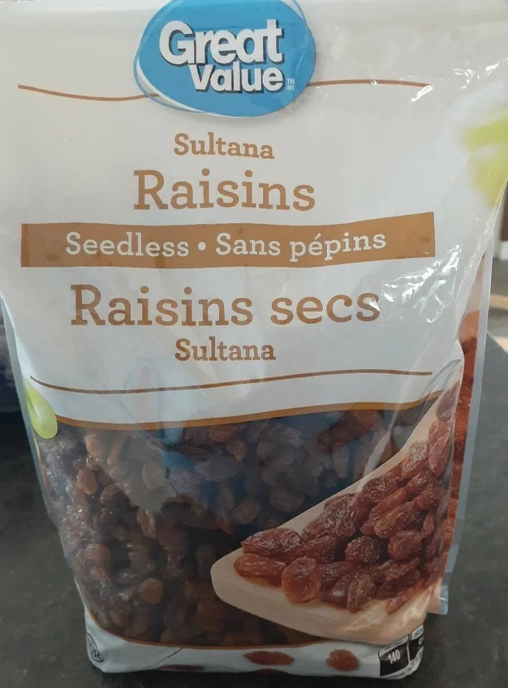 Raisins secs sultana