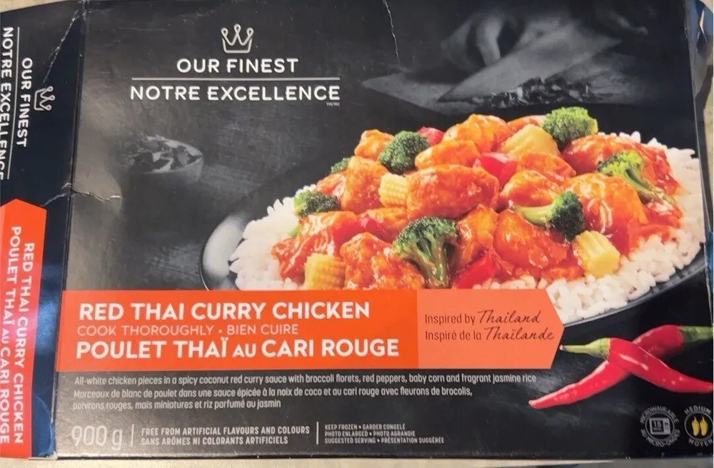 Red Thai Curry Chicken