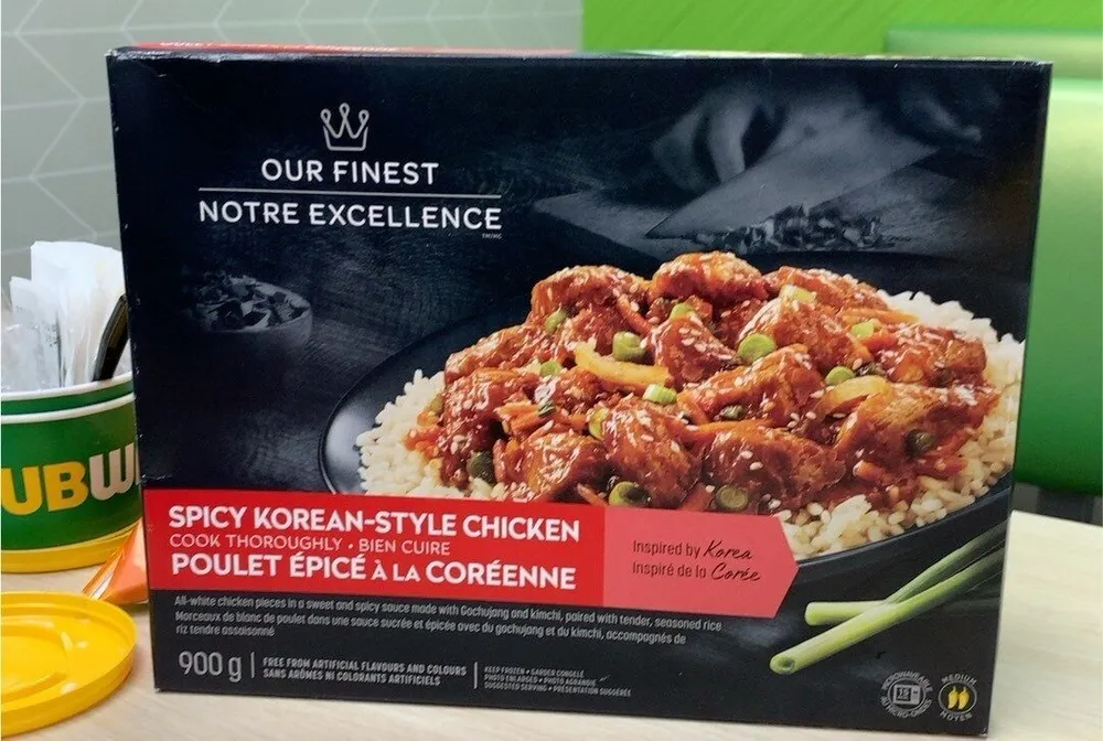Spicy Korean-style chicken