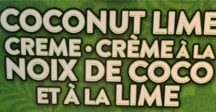 Coconut lime creme