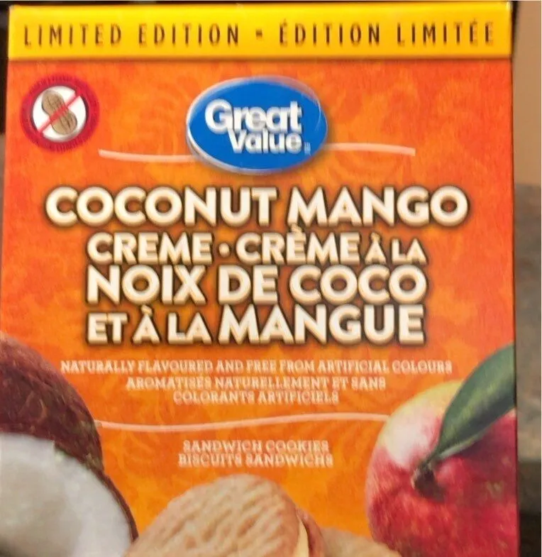 Coconut mango creme