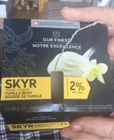 Skyr yogurt vanilla bean