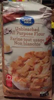 Farine tout usage non blanchie