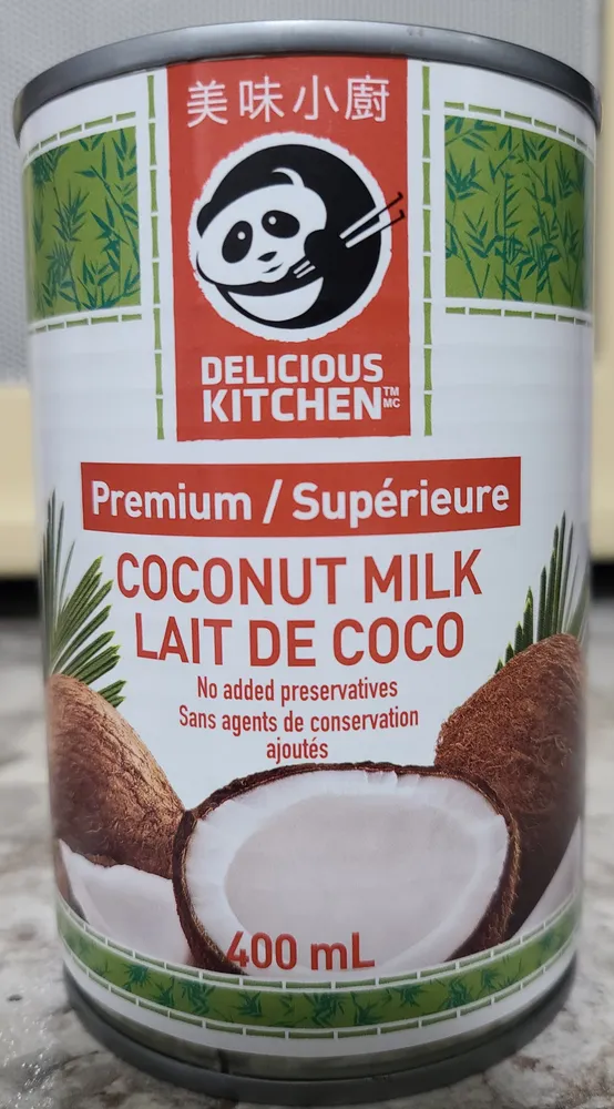 Lait de coco, Coconut milk