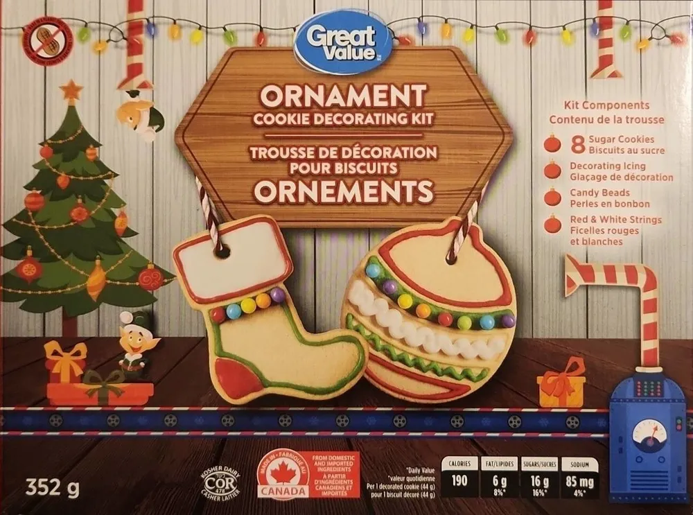 Ornament Cookie Decoration Kit