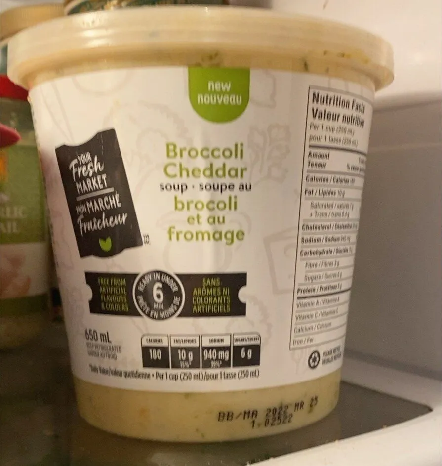 broccoli chedder soup