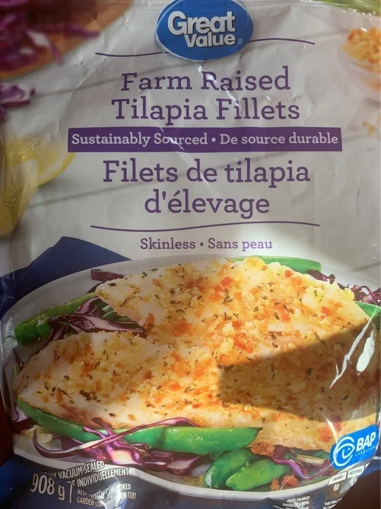 Filet de tilapia