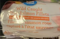 Pink salmon fillets