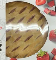 Tarte fraise rhubarbe