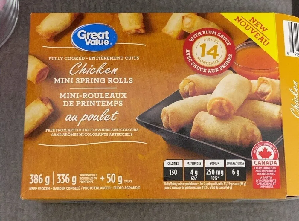 Chicken Spring Rolls