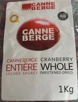 Canneberge entière séchée sucrée