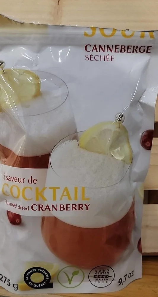 Canneberge séchée