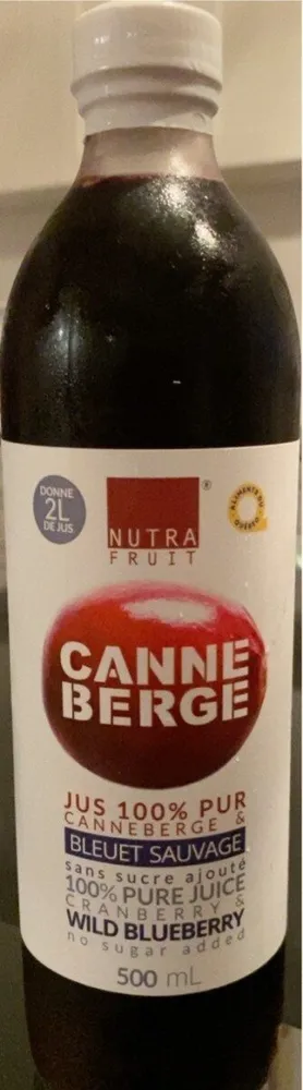 Canneberge Bleuet Sauvage