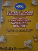 Butter Flavour Microwave Popping Corn