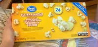 Maïs à éclater pour le micro-ondes saveur de beurre