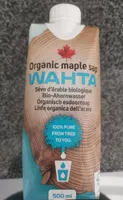 Wahta organic maple sap