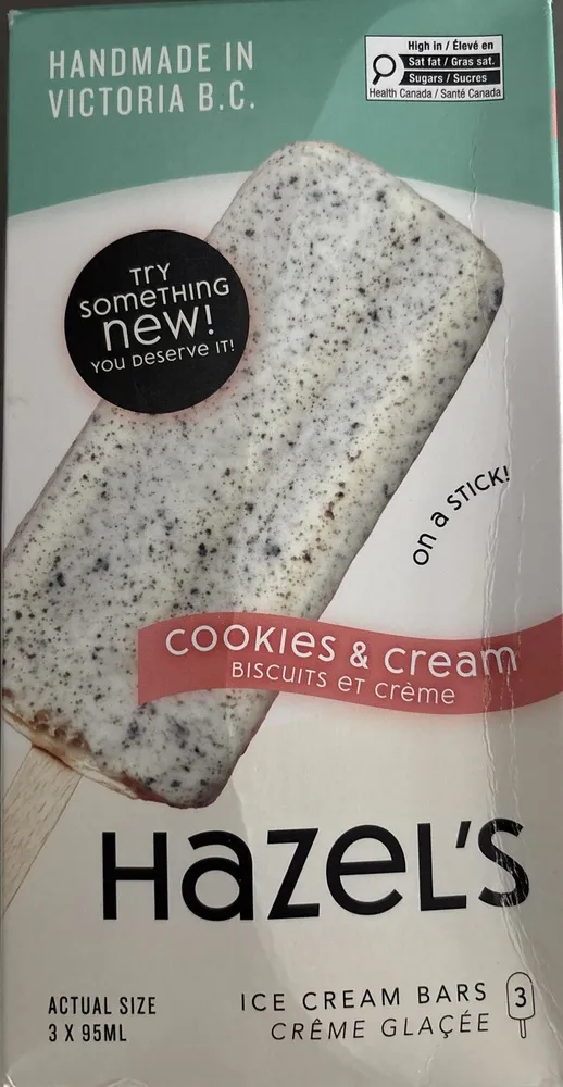 Cookies & Cream Ice Cream Bar