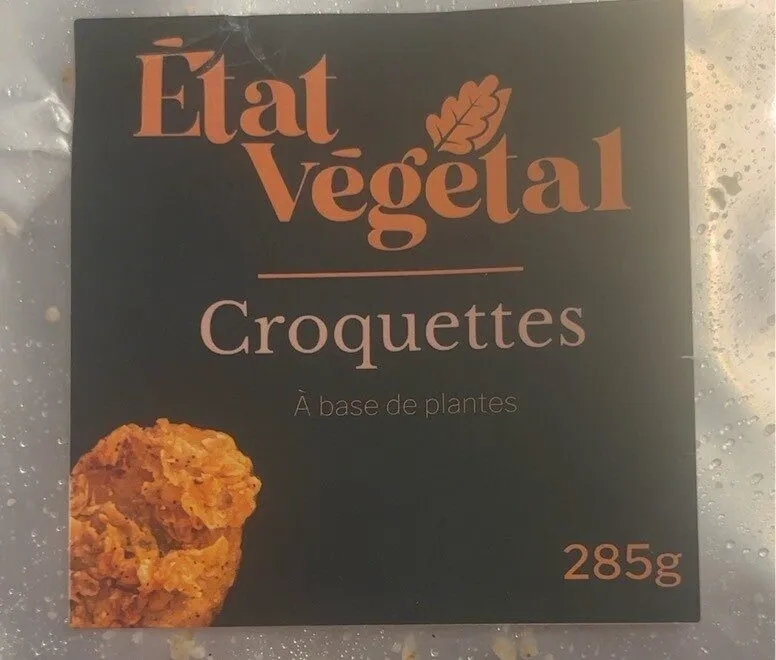 Croquette a base de plantes