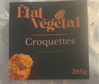 Croquette a base de plantes