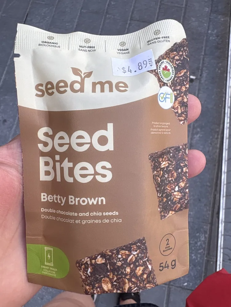 Seed Bites Betty Brown