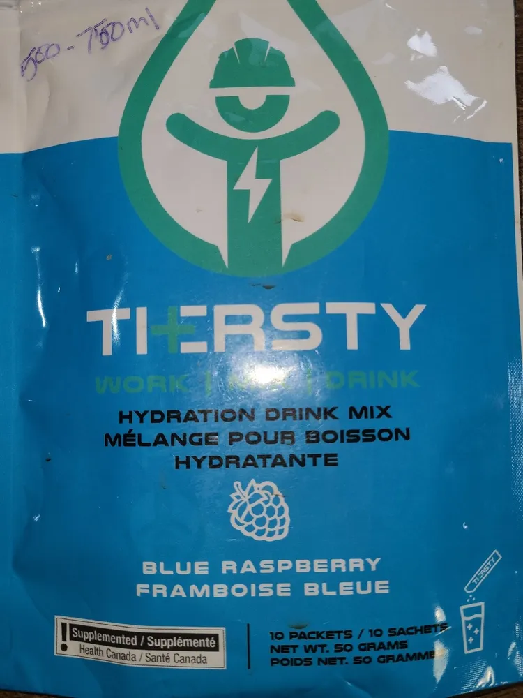 Blue Raspberry Hydration Mix