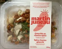 Gnocchis au chorizo epice