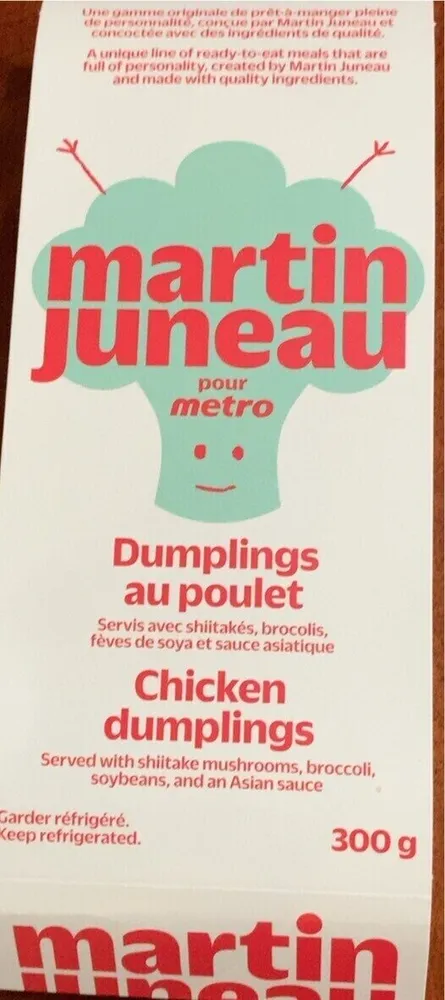 Dumplings au poulet
