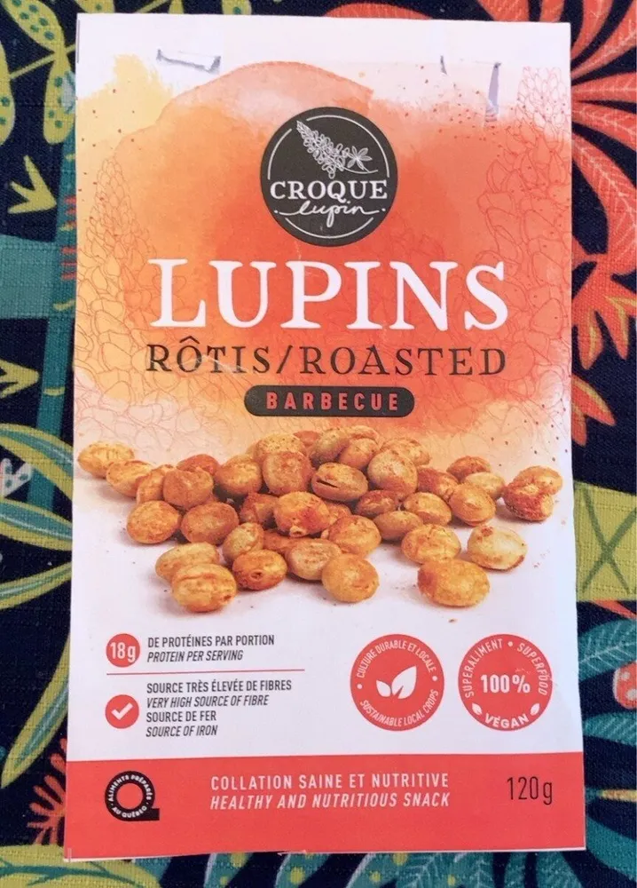 Lupins rotis barbecue