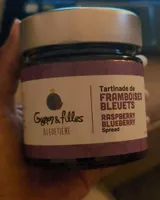 Tartinade De framboises Et Bleuets