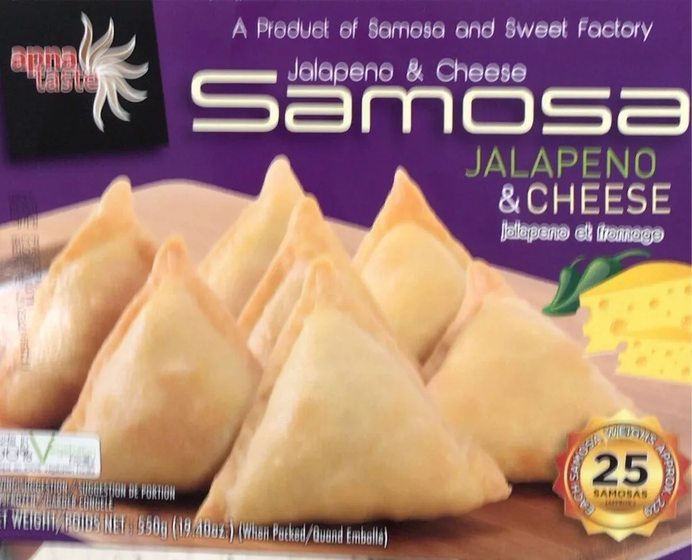 Samosa Jalapeño & cheese