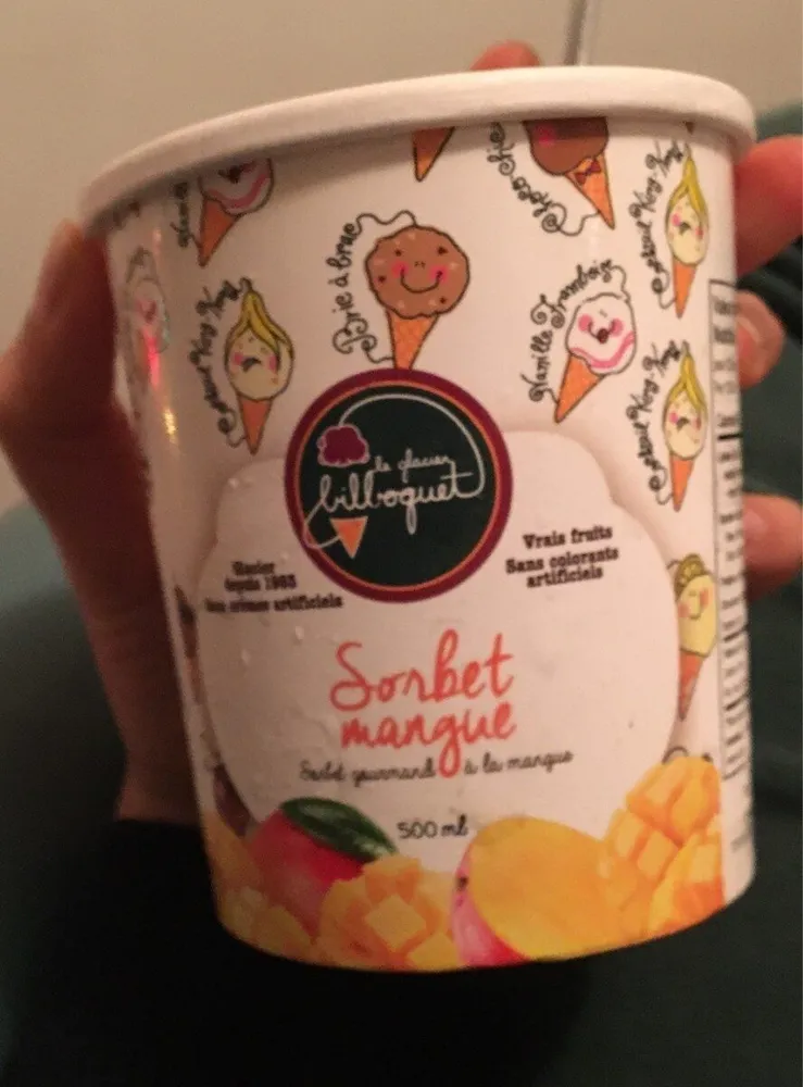 Sorbet mangue