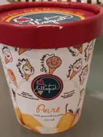 Sorbet gourmand aux poires