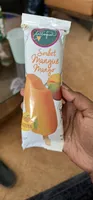 Mango Sorbet Popsicles