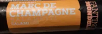 Salami sec Marc de Champagne