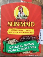 Biscuits Avoine et raisins sec