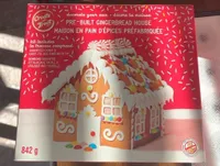 Pre-Built Gingerbread House