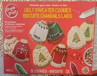 Ugly sweater cookies
