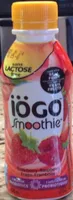 Smoothie fraise-framboise sans lactose