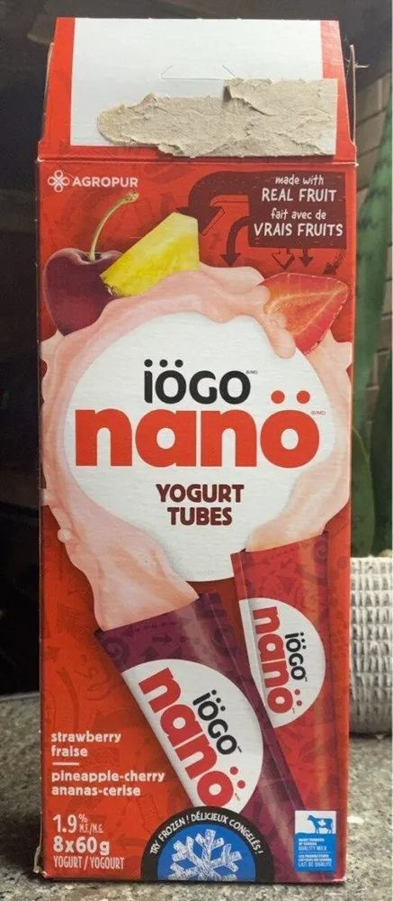 Yogurt tubes