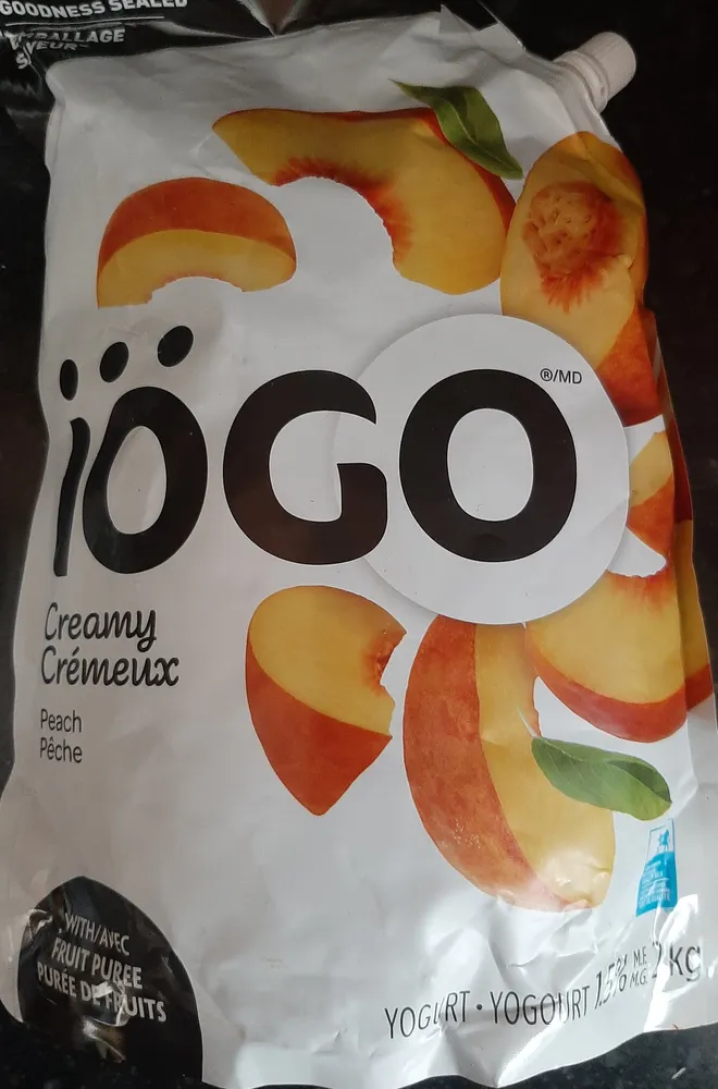 Yogourt Crémeux aux pêches