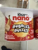 Banana Yogurt With Mango Flavoured Bubbles