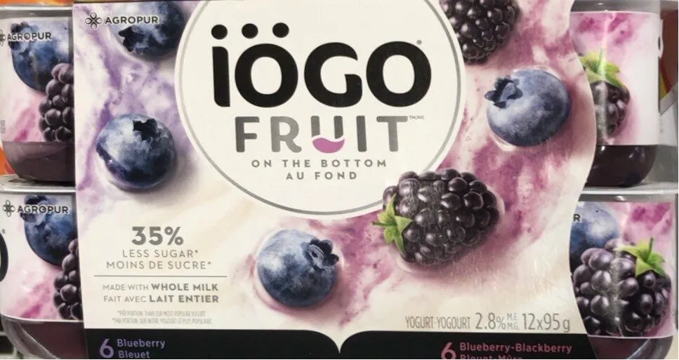 Iogo fruit bleuet mure