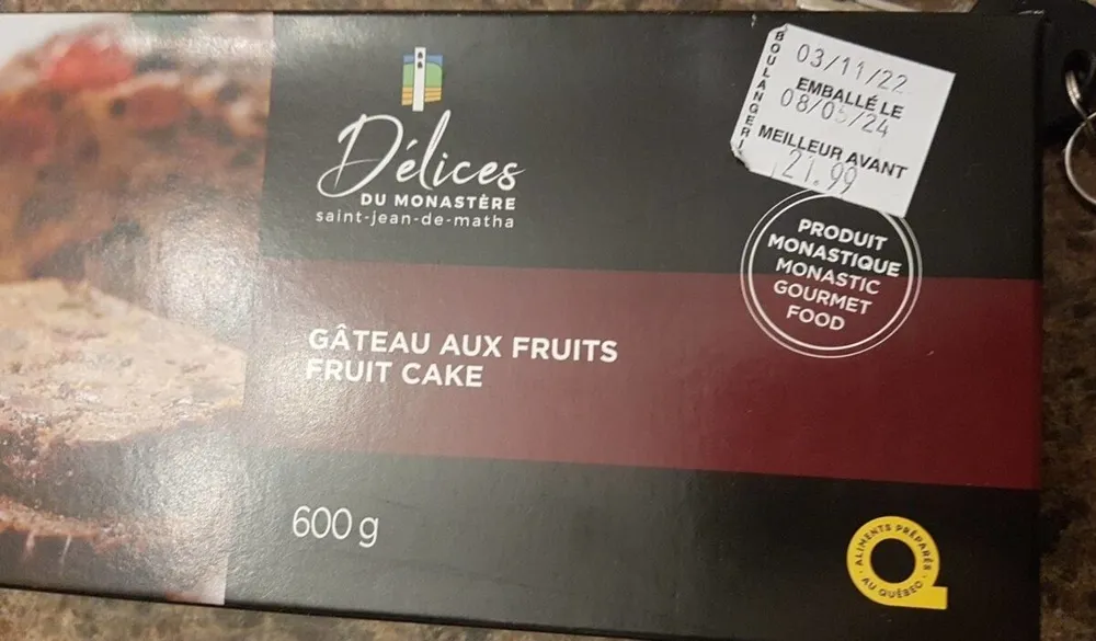 Gâteau aux fruits
