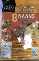 Whole Wheat Tandoori Naans