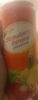 Straberry banana juice drink